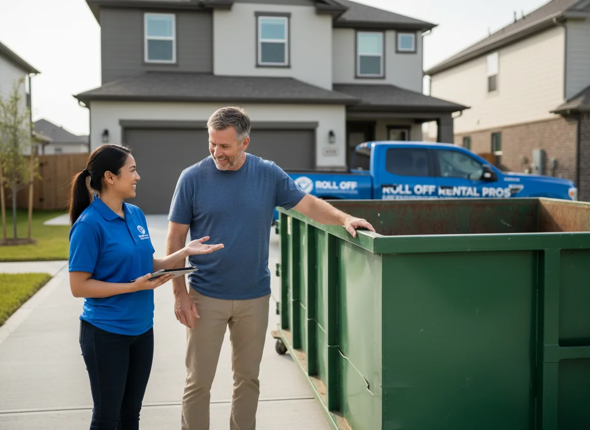 Roll Off Dumpster Rental Savoy, TX FAQs